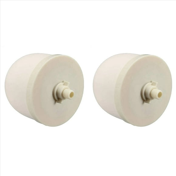 98 mm X 90 Mm, 2 Pieza de Filtros de Agua, Filtro de Agua de CeráMica, Elementos Filtrantes de CeráMica para Tanque de Agua, Filtro de Diatomita Mineral
