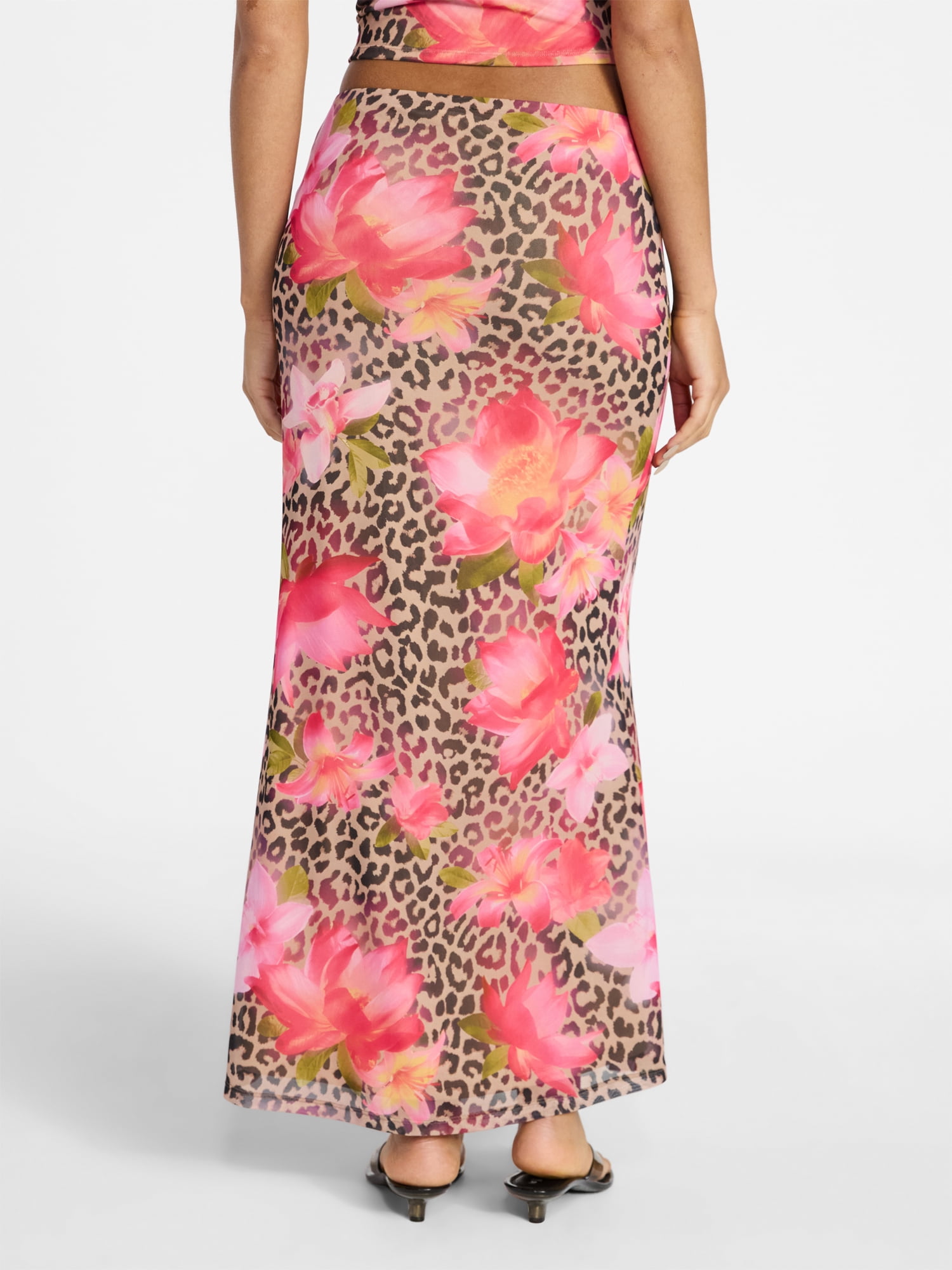 No Boundaries Mesh Maxi Skirt, Women's XXS-XXL
