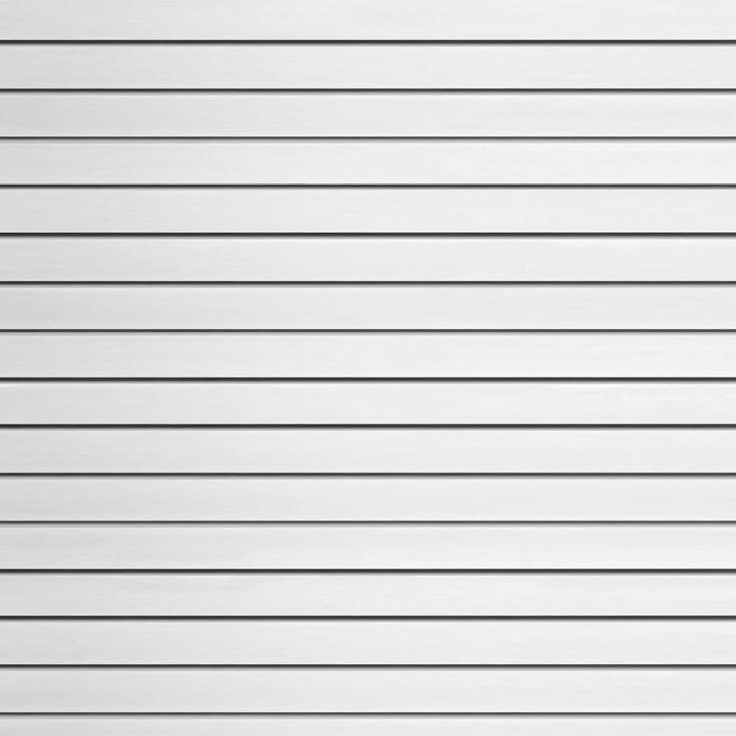 Garage Slatwall PVC White Panels 12 x 48 4 Pack