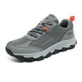 thumbnail image 2 of PPCHVOMEY Women's Hiking Sneakers Breathable Lightweight Walking Shoes Orthopedic Support Arch Comfort Trail Running Gym Workout Shoes, 2 of 8