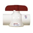 thumbnail image 2 of NDS EBV-1250-T 1-Piece Economy Full Port In-Line Ball Valve 1-1/4 in FIPT 150 psi PVC, 2 of 6