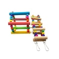 thumbnail image 1 of Greeniant Juguete de escalera de colores Juguete de columpio de Juguete de puente de suspensión práctico Juguete de mascota colgante Suministros para perros Greeniant PT001205-00, 1 of 1