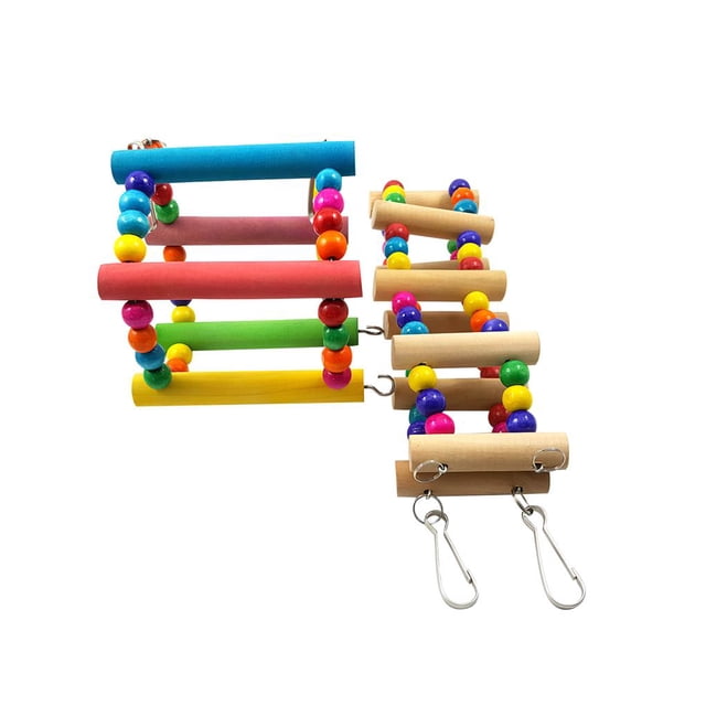 Greeniant Juguete de escalera de colores Juguete de columpio de Juguete de puente de suspensión práctico Juguete de mascota colgante Suministros para perros Greeniant PT001205-00