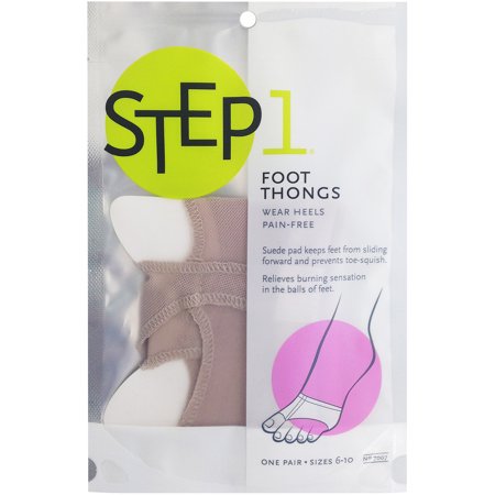 Step 1 Foot Thongs Cushioning, 1 pr