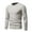 Beige, variant on Fesfesfes Sweater for Men Autumn New Knitwear Solid Color Round Neck Pullover Long Sleeve Sweater Korean Version Bottoming Shirt Casual Thread Holiday Sale