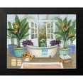 thumbnail image 2 of Swatland, Sally 18x15 Black Modern Framed Museum Art Print Titled - Tropical Island, 2 of 5