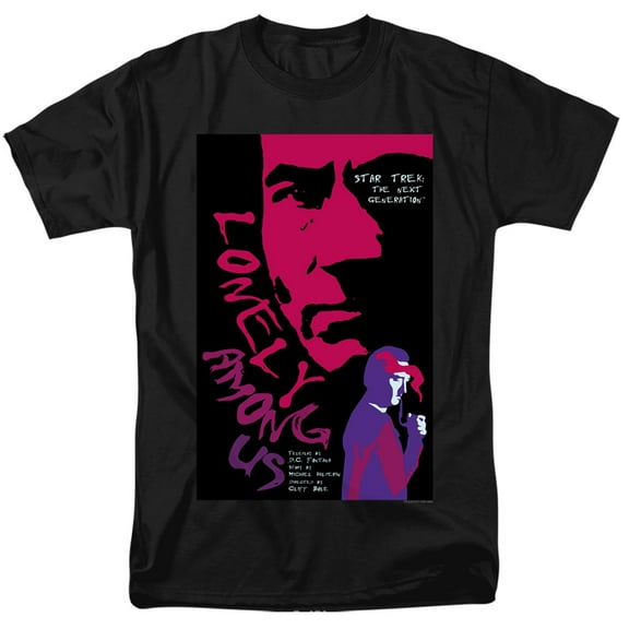 Star Trek Tng Season 1 Episode 7 Adult 18/1 T-Shirt Black