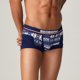 thumbnail image 4 of Hombres Casual Plaid Boxer Calzoncillos Transpirable Cintura baja Pantalones laterales estrechos Pantalones de ropa interior Pompotops qyievc4956, 4 of 7