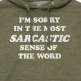 thumbnail image 3 of Instant Message - I'm Sorry Sarcastic  - Men's Pullover Hooded Fleece Sweatshirt, 3 of 7