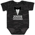 thumbnail image 3 of Inktastic Junior Groomsman Boys Wedding Party Mock Tux Boys Baby Bodysuit, 3 of 5