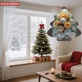 thumbnail image 2 of Metal Hanging Christmas Tree Wind Decorations - Artistic Garden Spinners with Symmetrical Design for Yard & Garden Decor, 2 of 7