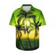 thumbnail image 5 of Camisas de Manga Corta para Hombre Impresas Turndown Collar Superior, Estirable Casual de Manga Corta Blusa, 5 of 5