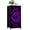 Color 3, variant on Dresser for Bedroom with 4 Storage Drawers Purple Black Floral Damask Elegant Design Dressers Chest of Drawers Steel Framed Fabric Closet Organizers for Dorm Entryway