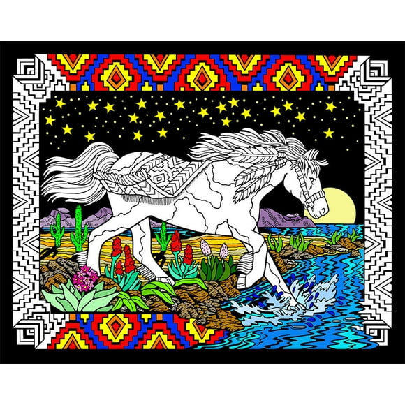 Velvet Coloring Posters Adults