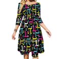 thumbnail image 1 of Piezas de Pi (Cymk) Vestidos de fiesta de noche Vestido midi sexy Vestido femenino dulce de una pieza Pi coreano Matemáticas Día de Pi Nerd Geek Nerdy, 1 of 6