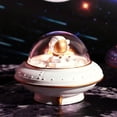 thumbnail image 4 of Art Spaceman Figuras Resina Escultura Juguetes para habitación de estar Dormitorio TV Estante Decoración grande Baoblaze Figuras de astronauta de resina, 4 of 7