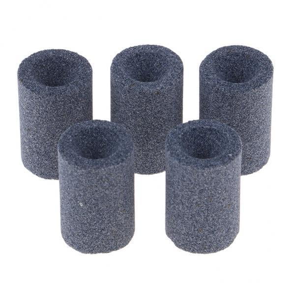 2x 5 piezas de piedra de afilar dardos, piedra de pulir de , piedra de dardos profesional, accesorios de dardos cilíndricos huecos Sunnimix Piedra de arena para afilar dardos