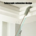 thumbnail image 5 of Retractable Duster, Extendable Ceiling Dusting Tool, Microfiber Feather Duster for High Places, Electrostatic Dust Collector for Blinds, Fans, Furniture, Washable & Reusable Cleaning Brush, 5 of 6