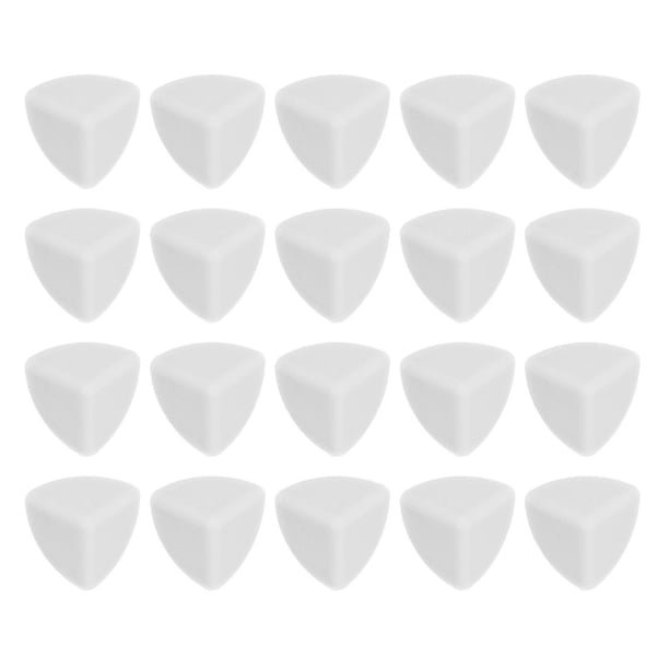 20 Pack Silicone Desk Corner Protectors Baby Safety Protection for Furniture Pure White