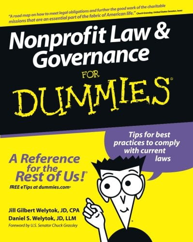 Pre-Owned Nonprofit Law \u0026 Governance for Dummies Paperback