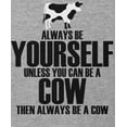 thumbnail image 2 of Old Glory Always Be Yourself Cow Short Sleeve Graphic Baby One Piece, 2 of 6