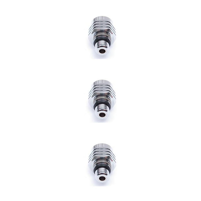 ZheElen Régulateur de Plongée sous-Marine Connecteur Mâle 3/8-24 à Femelle 9/16-18 Adaptateur Bas Moyen Premier à Second Connecteur Réglable 3Ensemble