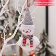 thumbnail image 1 of Adornos navideños de Feliz Año Nuevo 2023, regalo de Navidad de bricolaje, muñeco de nieve de Papá Noel, colgante de árbol, muñeco para colgar, decoraciones para Navidad, decoración del hogar, 1 of 5