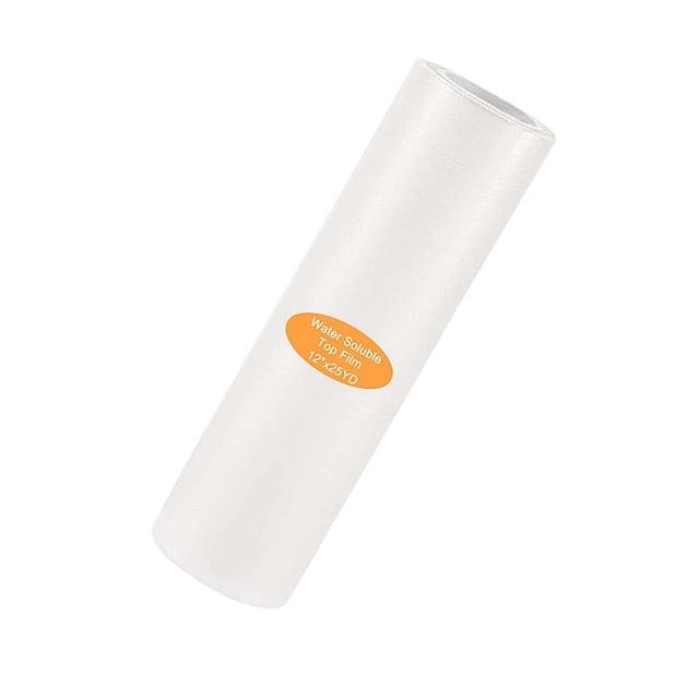 Película soluble para bordado Macarena Bordado ble en agua Lavado ligero y transparente para toallas camisetas zapatos 30cmx30cm