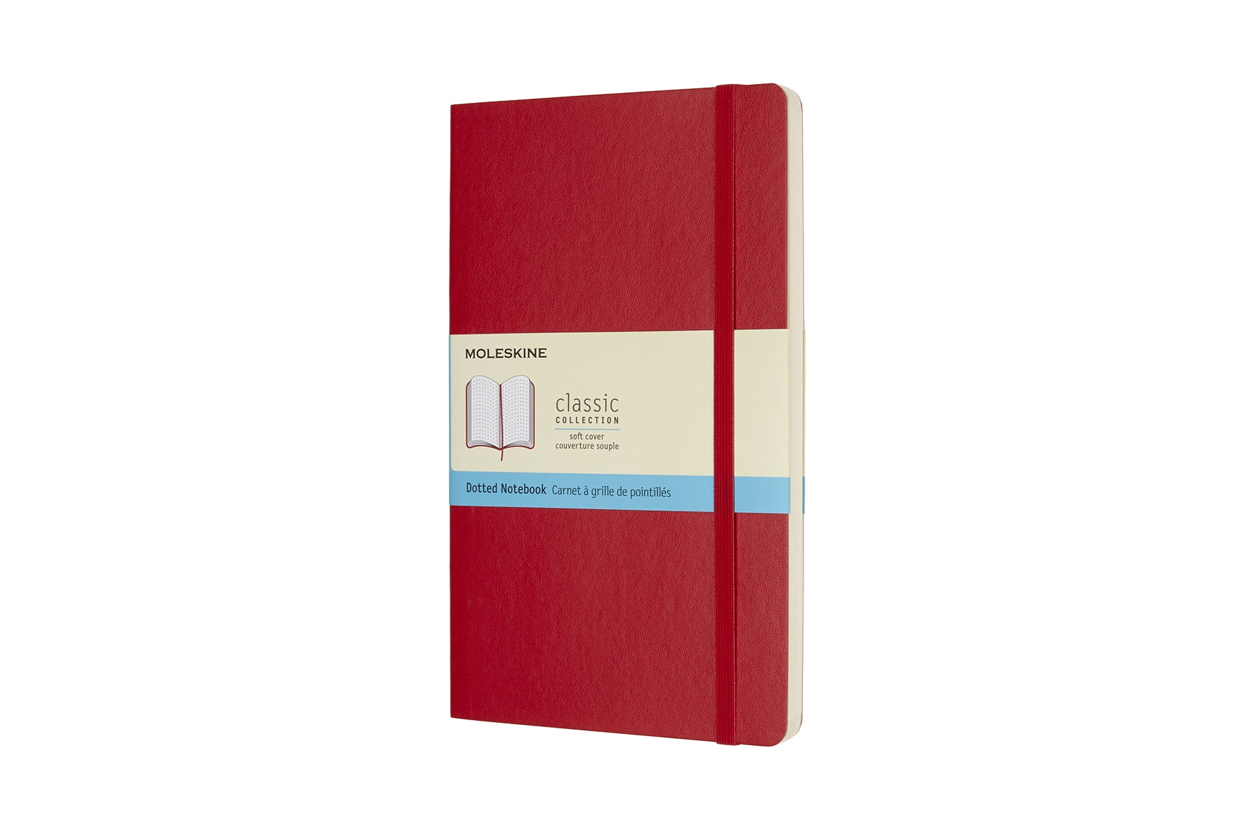 Moleskine Large Soft Cover Dotted Scarlet Red 854665XX