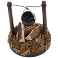 thumbnail image 1 of Dollhouse Stove Kitchen Furniture Miniature Hanging Stove Fairy Gardens Camping Accessories Pretend Play Toys for Dollhouse, 1 of 5
