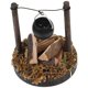 thumbnail image 1 of Estufa para casa de muñecas, muebles de cocina, estufa colgante en miniatura, jardines de hadas, accesorios para acampar, juguetes para juego de imitación para casa de muñecas, 1 of 5