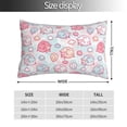 thumbnail image 2 of Honeii Cute Sheep Print Pillow Cases,Plush Throw Pillow Covers,Decorative Pillowcase for Sofa, Couch, Living Room-14"x20", 2 of 6