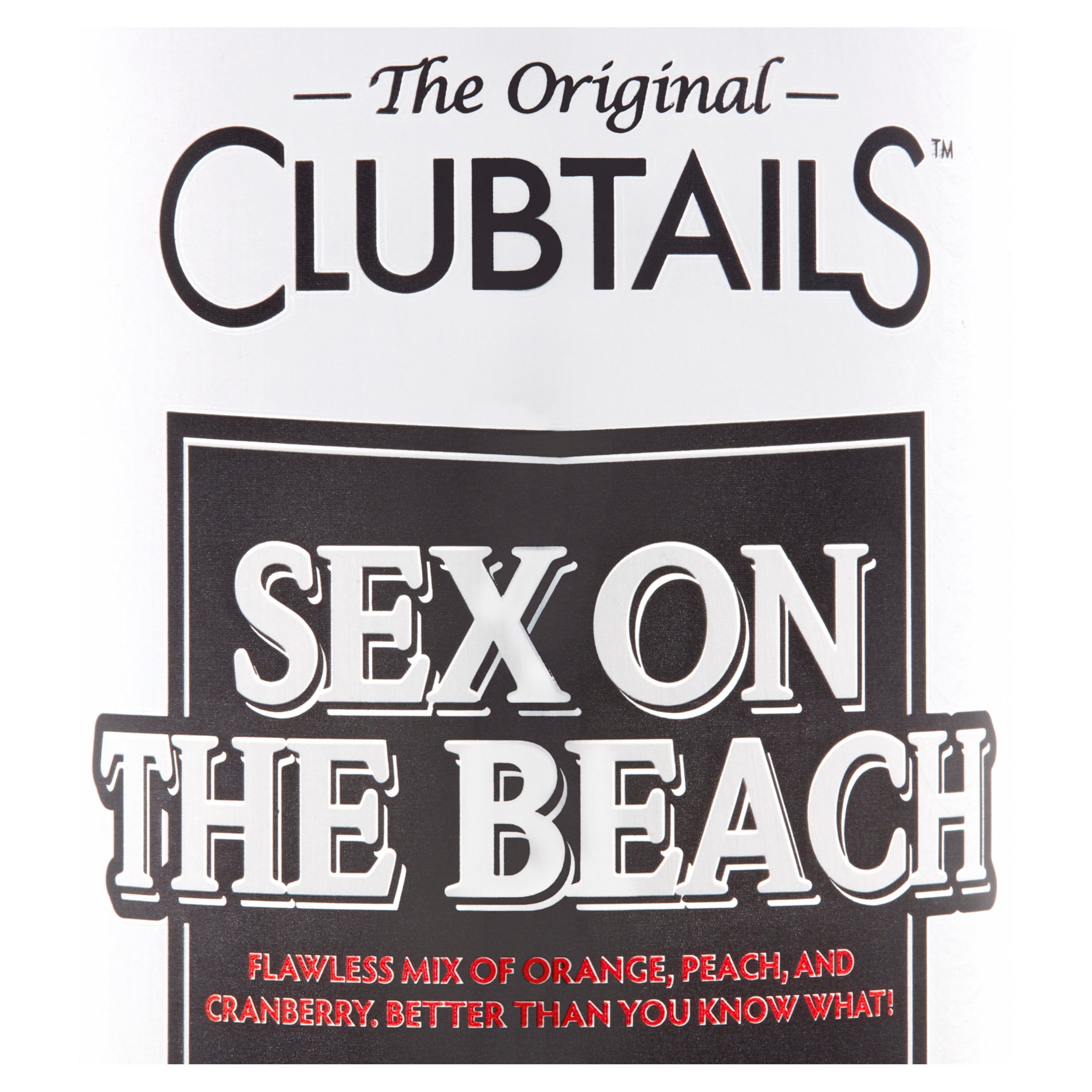 Clubtails Sex on the Beach, 24 ounce, 10% abv, Original Cocktail in a Can