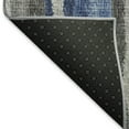 thumbnail image 3 of Addison Rugs Mayfield Washable Transitional Vertical Bars Blue Rectangle Rug, 8' x 10', 3 of 5