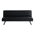 thumbnail image 4 of Serta Danbury Modern Twin Futon, Black Woven Fabric, 4 of 12
