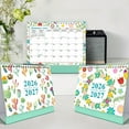 thumbnail image 7 of 2026 Desk Calendar, 18 Month Desk Calendar, 365 Day Countdown Monthly Planner with Holiday Notes, Multicolor Paper Material, Compact 7.87x5.91x3.14 Inch Desktop Calendar with Magnetic Base, 7 of 7