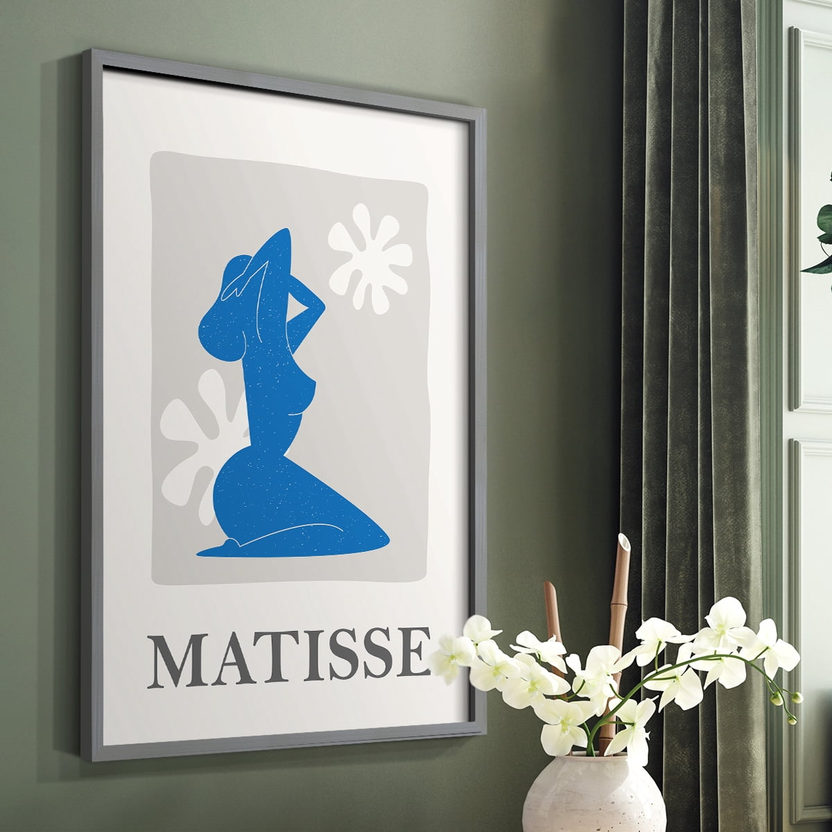 Matisse CCLXXI in Solid Wood 16 x 20 Framed Print