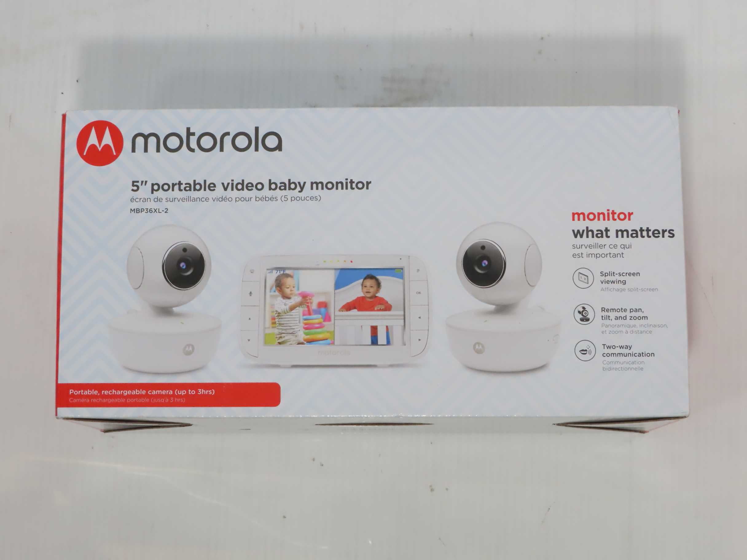 motorola 2 camera baby monitor