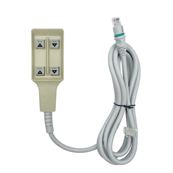 Electric Hospital 4 Button Bed Remote Replacing Invacare Hand Control Model 1115288 Replacement