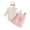 A06-A Pink, variant on Infant Christmas Outfit Girl Ruffle Long Sleeve Santa Claus Romper Suspender Skirts Set Infant Fall Winter Clothes (Beige,3-6 Months)