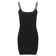 thumbnail image 6 of Babysbule Dresses for Women Clearance Womens Summer Strappy Bodycon Dress Evening Party Club Short Mini Dress, 6 of 8