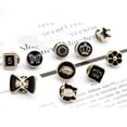 thumbnail image 4 of Toystoory 30 piezas de botón de vástago de camisa, ropa de repuesto, abrigo, pantalones, botones de Metal, insignia de gemelos, accesorios de Tela de costura y artesanía Negro/18-21, 4 of 6
