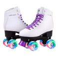 thumbnail image 5 of Skate Gear Extra Support Quad Roller Skates with LED wheels, Holiday Gift (Purple, Women's 11 / Youth 10), 5 of 5