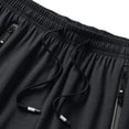 thumbnail image 5 of HBYJLZYG Men's Quick Dry Running Shorts with Zipper Pockets, Lightweight Ice Silk Athletic Shorts, Breathable Summer Gym Workout Shorts with Drawstring Waist, 5 of 9