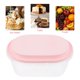 thumbnail image 3 of 1 set 2pcs cajas de pastel ovaladas de helado contenedores de heladeros de plástico Cajas, 3 of 7
