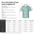 thumbnail image 4 of Fotbe Geometric Elements Hawaiian Shirt for Men Unisex Summer Beach Casual Short Sleeve Cotton Linen Button Down Shirts-X-Large, 4 of 5