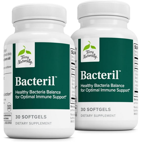 Terry Naturally Bacteril - 30 Softgels (Pack of 2)