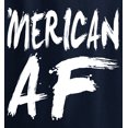 thumbnail image 2 of Merican AF Adult T-Shirt Navy (M), 2 of 4
