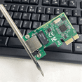 thumbnail image 4 of 3X Carte Réseau Gigabit Ethernet PCI Express PCI-E 10/100/1000M RJ45 Adaptateur Convertisseur Contrôleur Réseau, 4 of 5