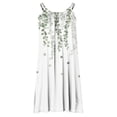 thumbnail image 5 of Summer Dresses for Women 2024 Sleeveless Striped Print Hem Print Loose Beach Dress, 5 of 5